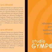 Leták pro studio Gympo, mateřské centrum